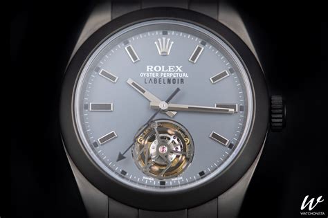 does rolex make a tourbillon|Rolex milgauss labelnoir tourbillon.